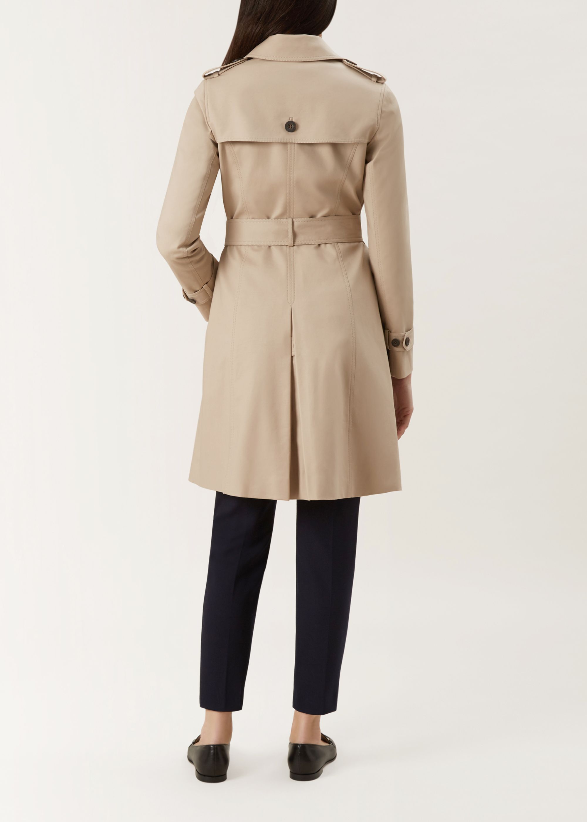 Petite Saskia Water Resistant Trench Coat