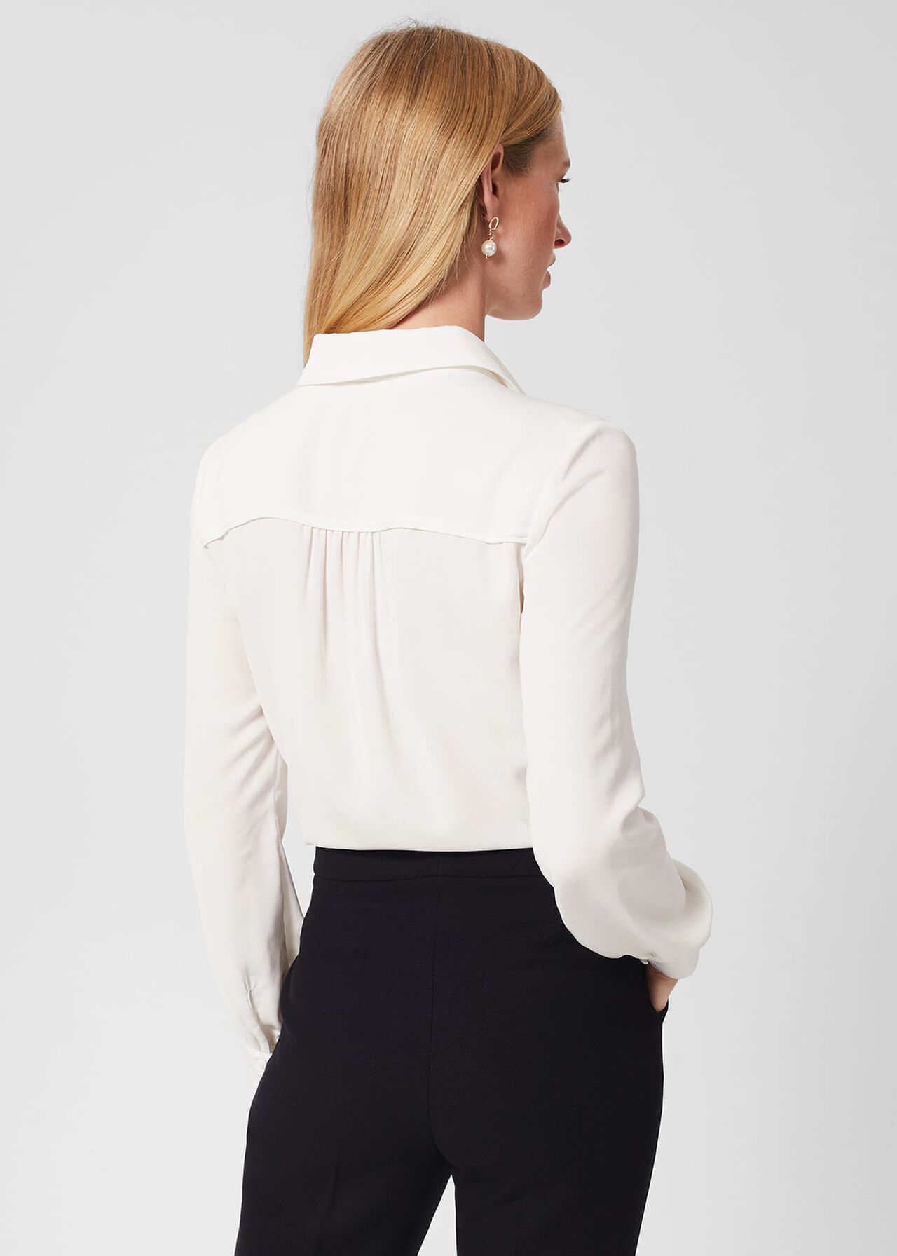 Keston Blouse, Ivory, hi-res