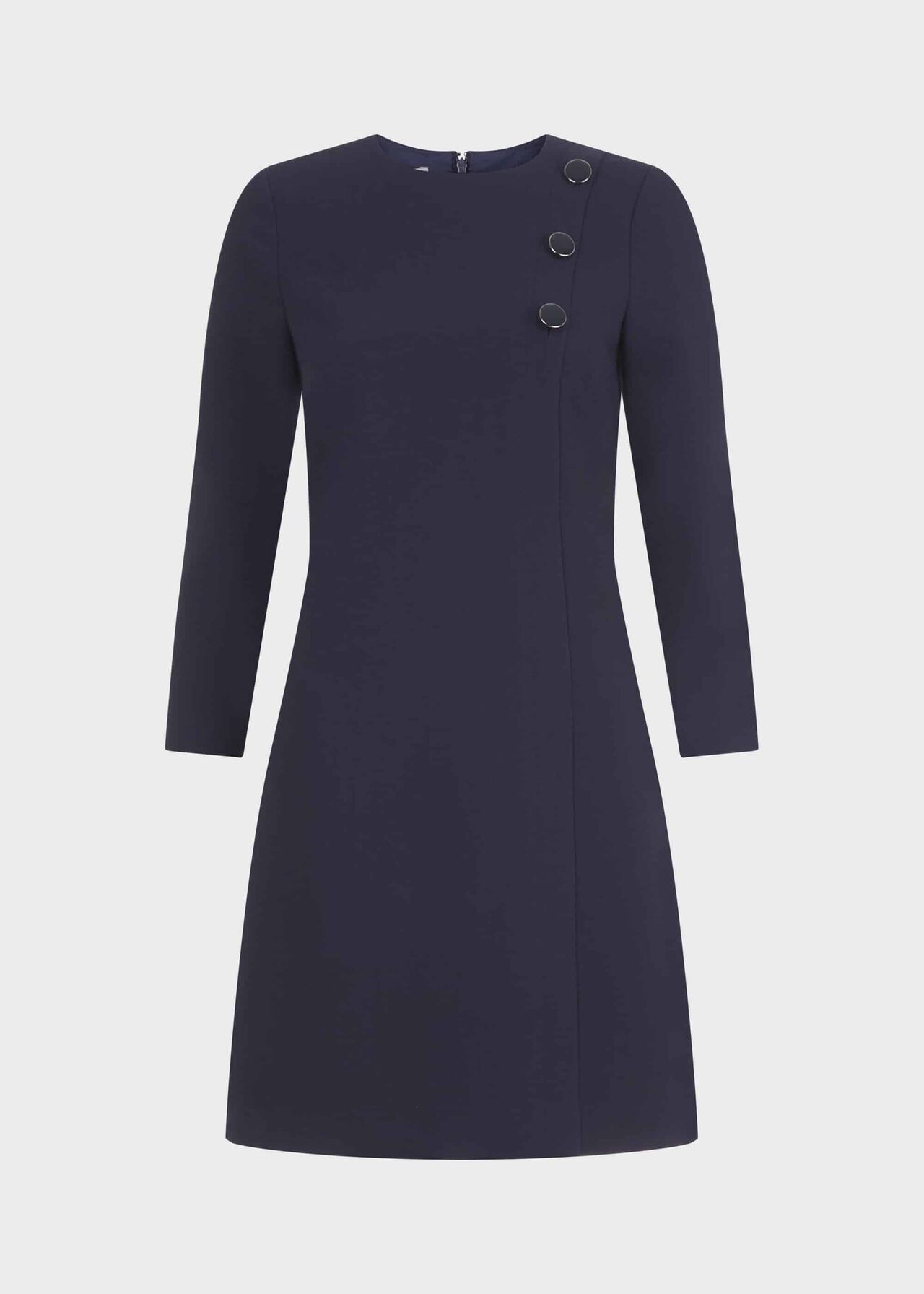 Bella Dress, Navy, hi-res