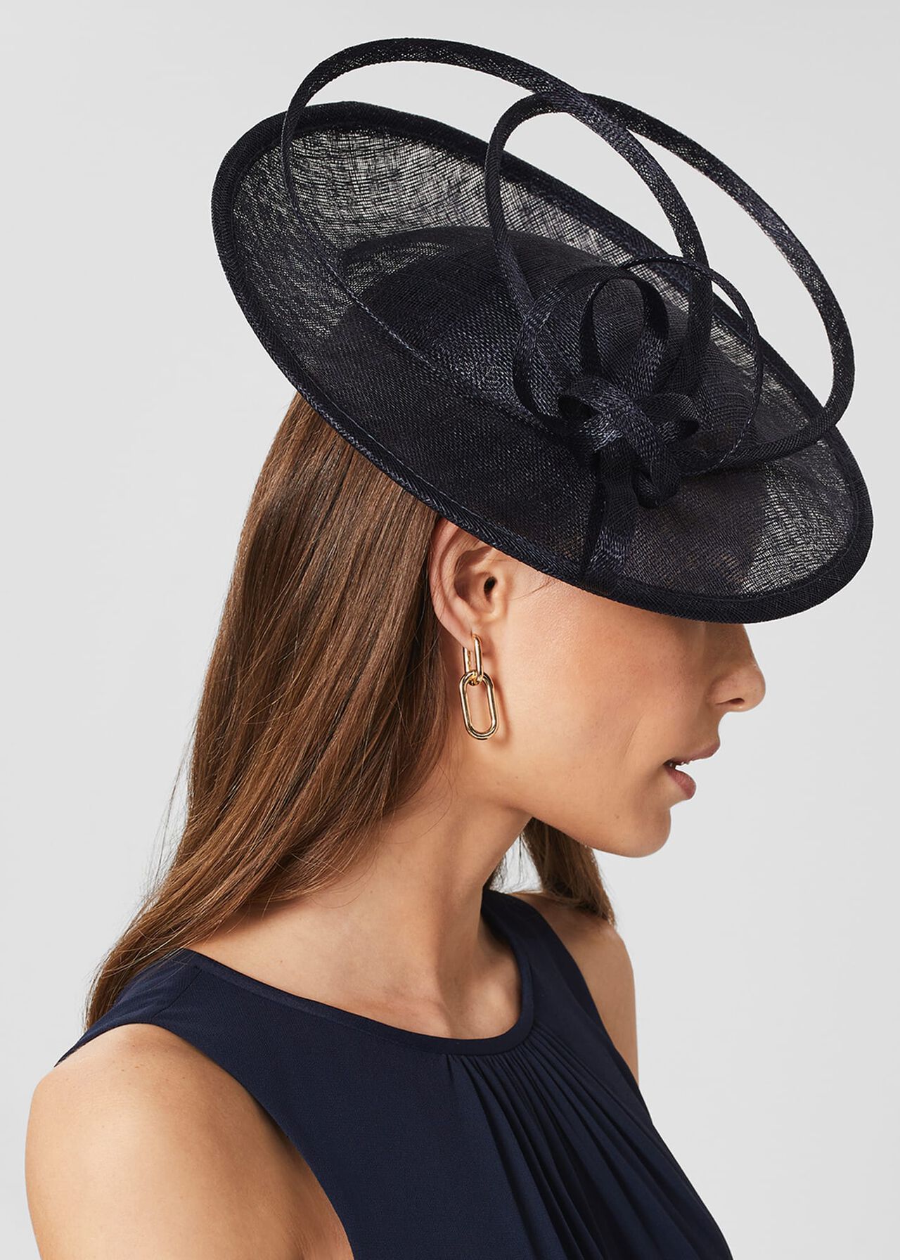 Shona Fascinator, Midnight, hi-res