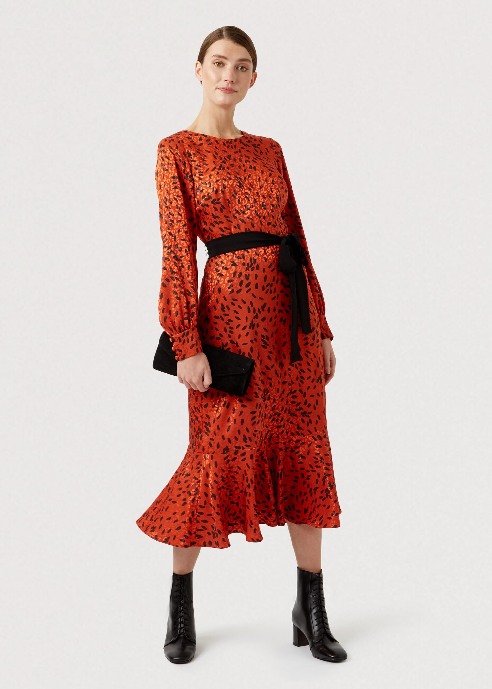 Hobbs long sleeve dress Clearance