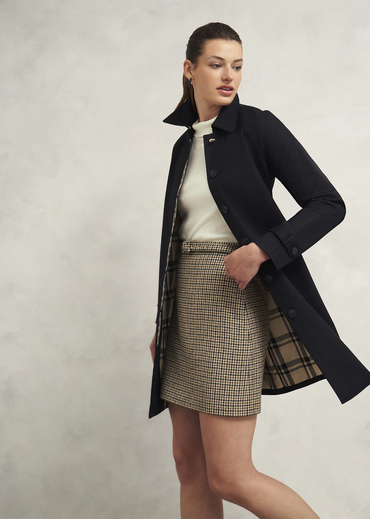 Audrey Wool Cashmere Jumper, Warm Ivory, hi-res