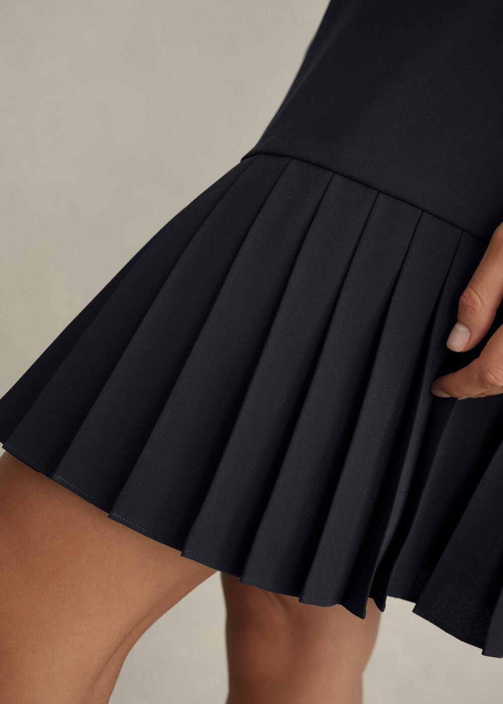 Tina Dress, Navy, hi-res