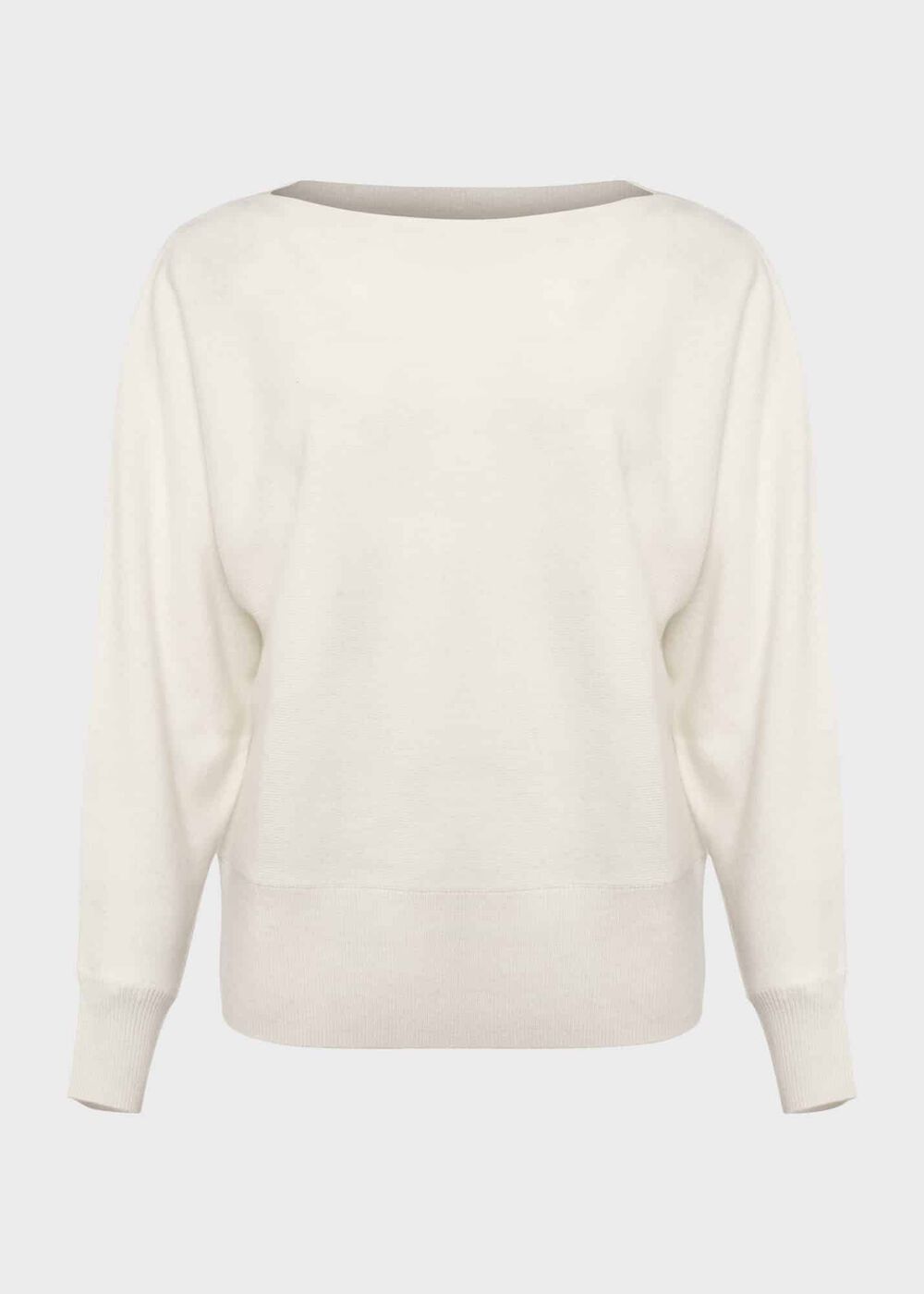 Joanna Cashmere Jumper, Ivory, hi-res