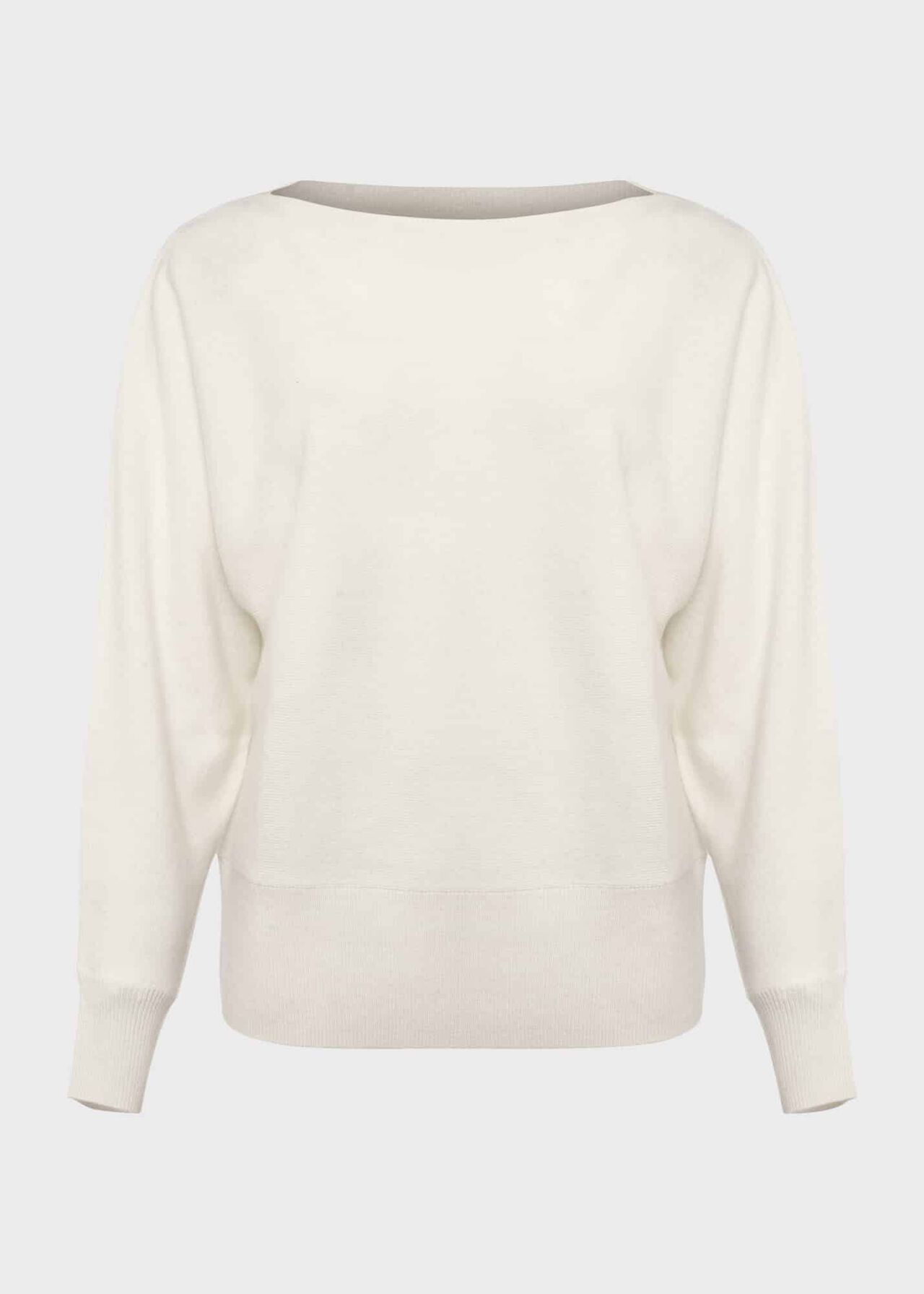 Joanna Cashmere Sweater, Ivory, hi-res