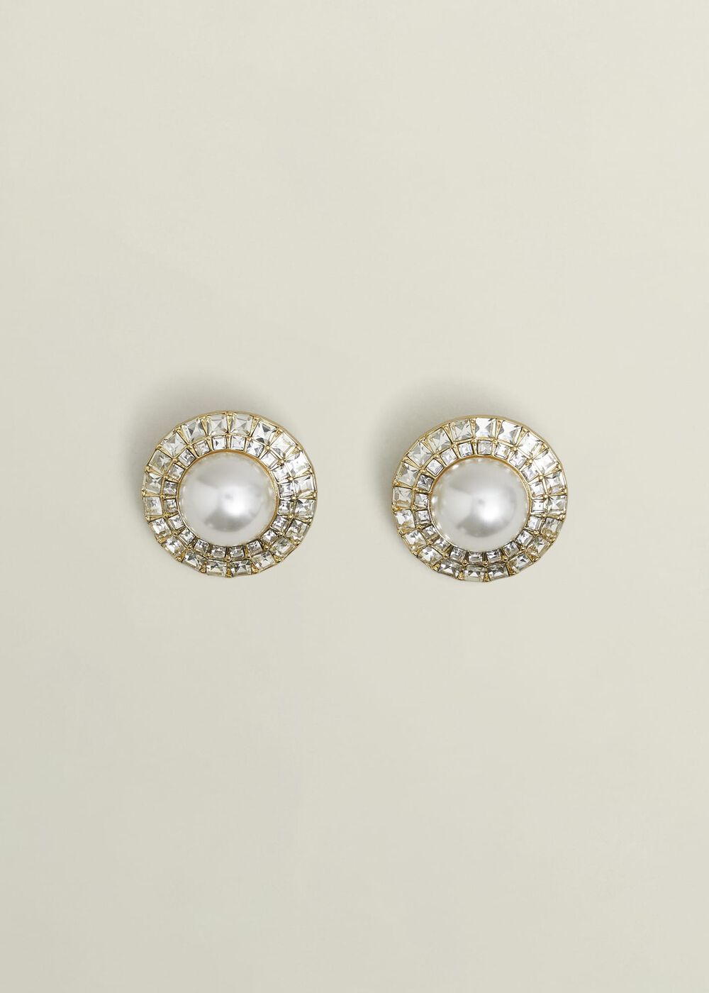 Carina Earrings, Ivory, hi-res