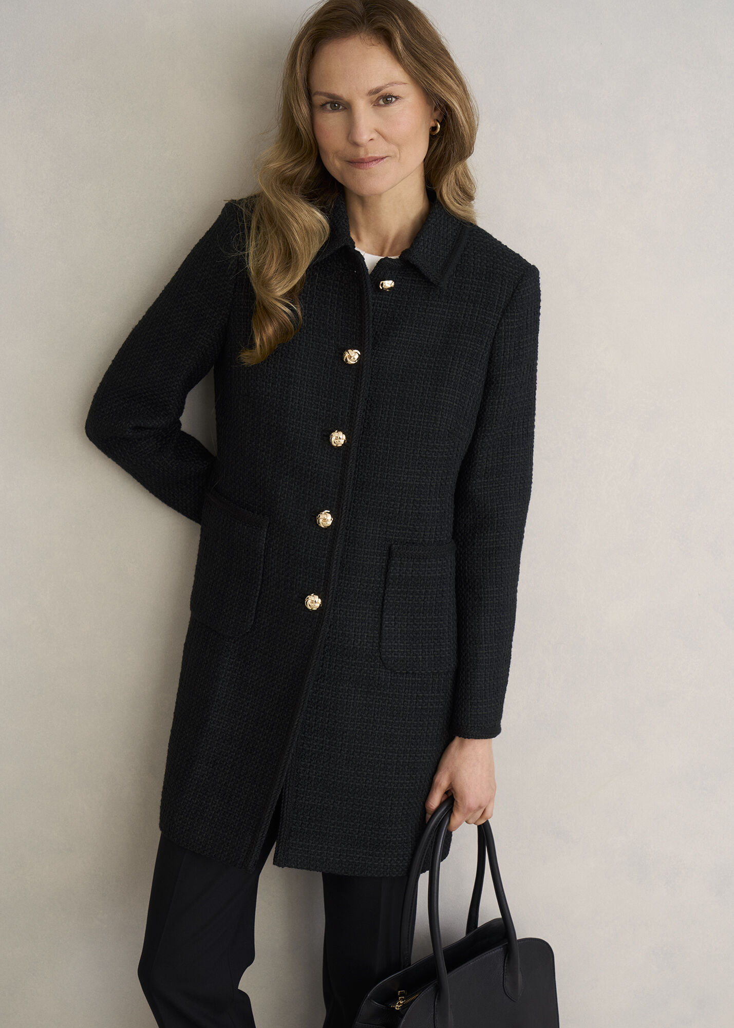 Evangeline Tweed Coat | Hobbs UK | Evangeline Tweed Coat | Hobbs UK |