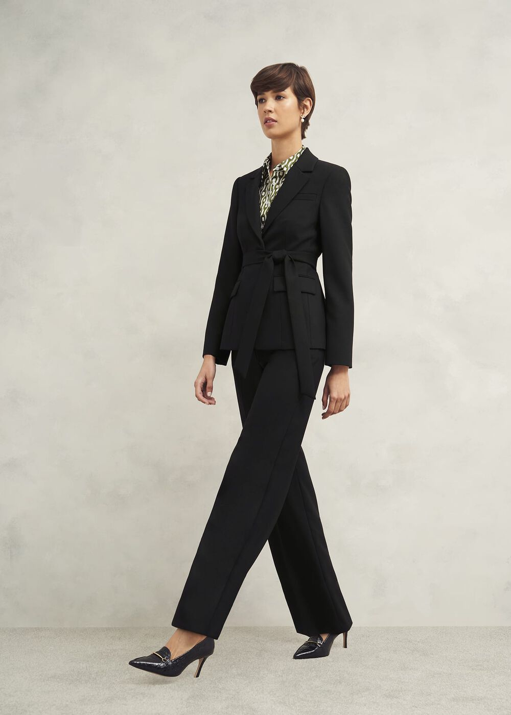 Casey Trousers With Wool, Black, hi-res