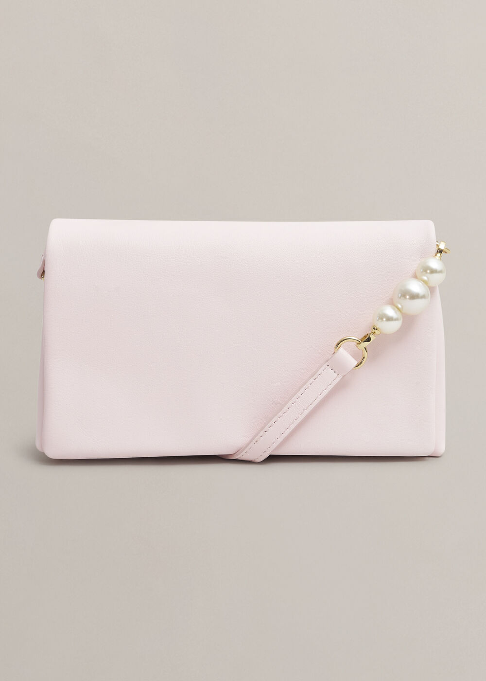 Jas Pearl Clutch, Pale Pink, hi-res