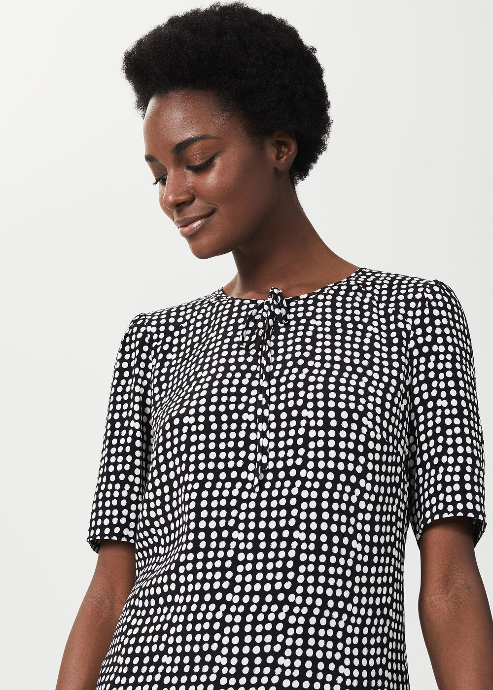 Tamara Dress, Black Ivory, hi-res