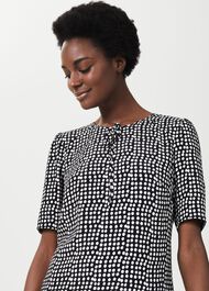 Tamara Dress, Black Ivory, hi-res