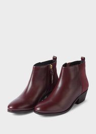 Alice Ankle Boots, Wine, hi-res