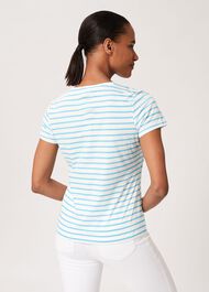 Pixie Embroidered T-Shirt, Azure Blue, hi-res