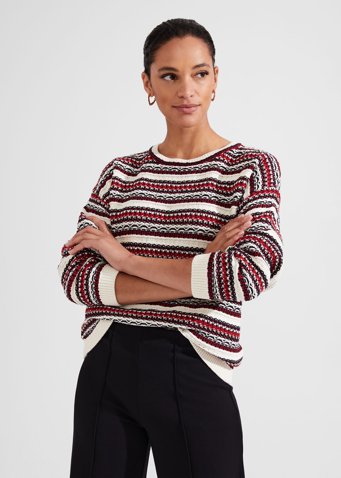 Hobbs on sale striped jumper