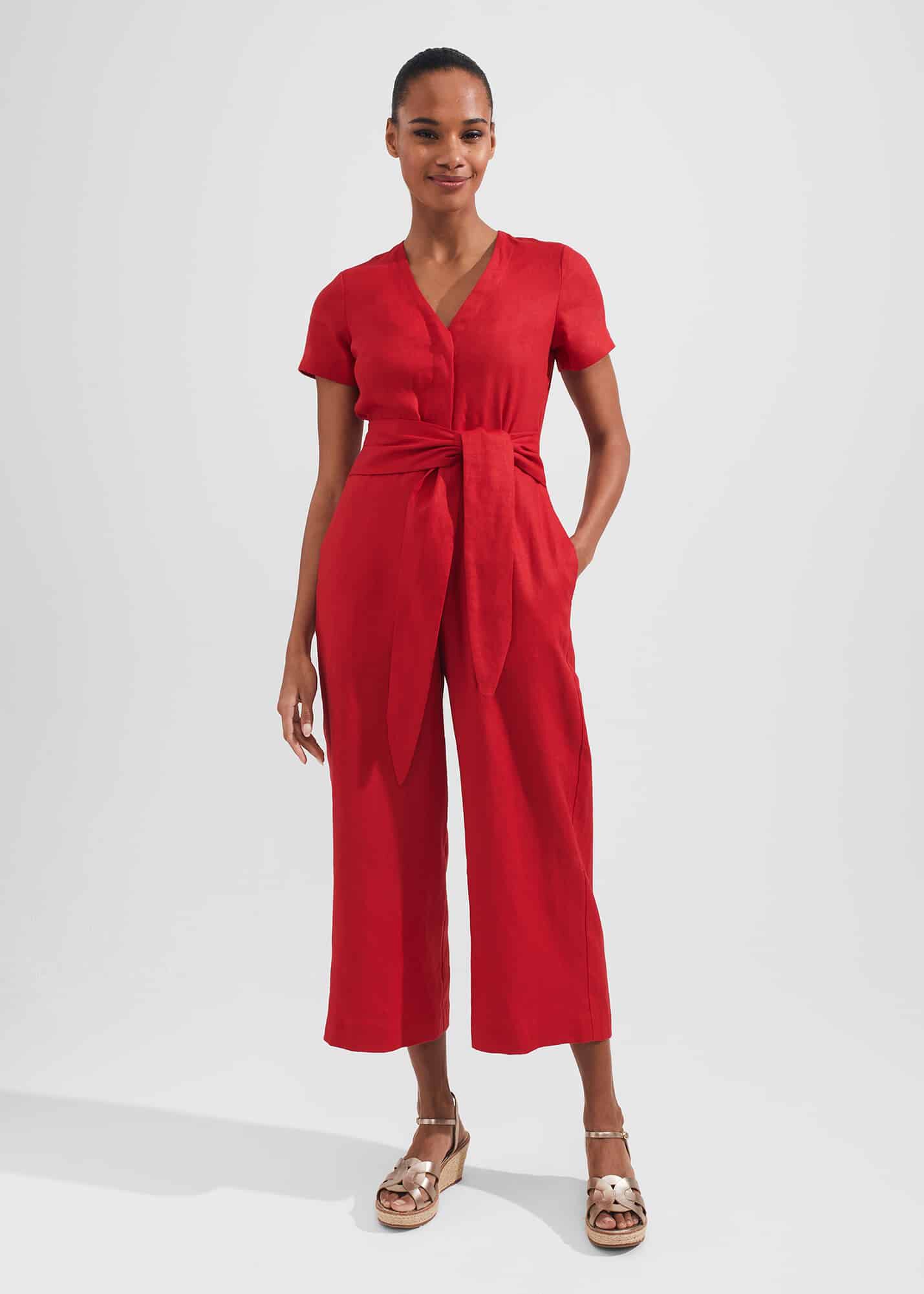 Hobbs twitchill sale jumpsuit red