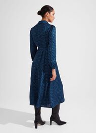 Yvonne Dress, Navy Multi, hi-res