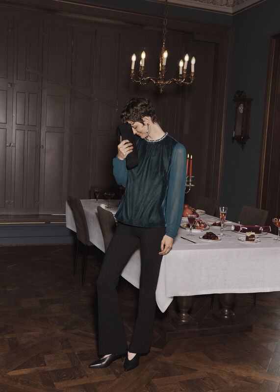 Tallulah Velvet Top