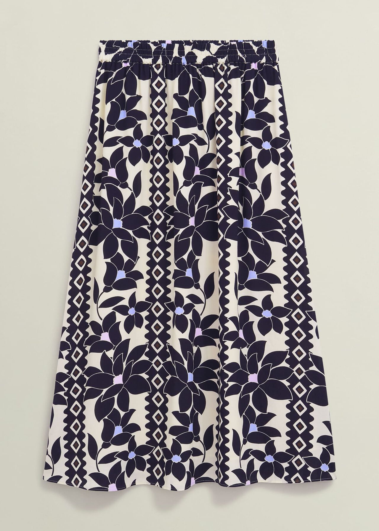 Lyra Skirt, Navy Multi, hi-res