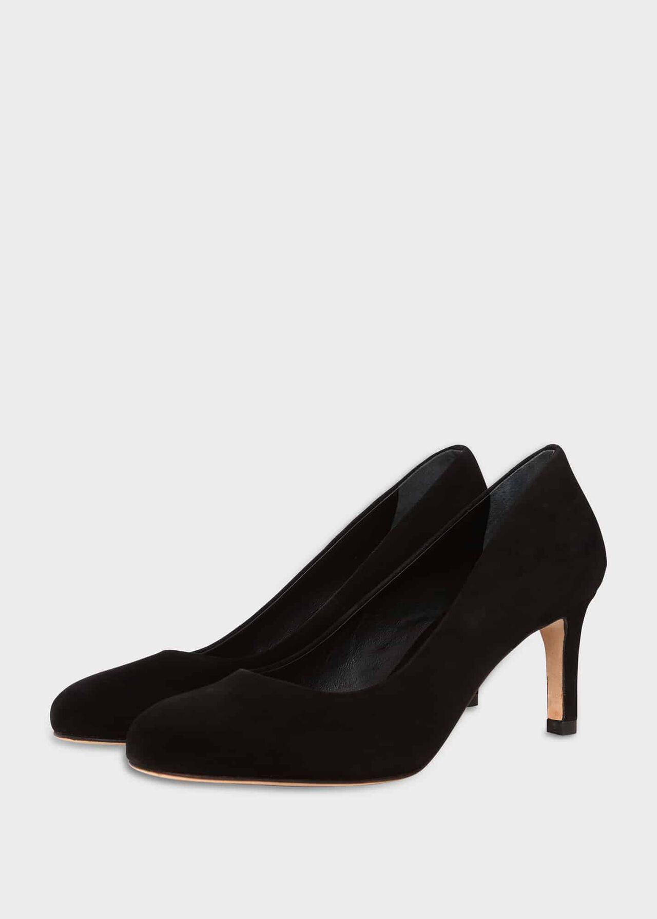 Lizzie Court Shoes, Black, hi-res