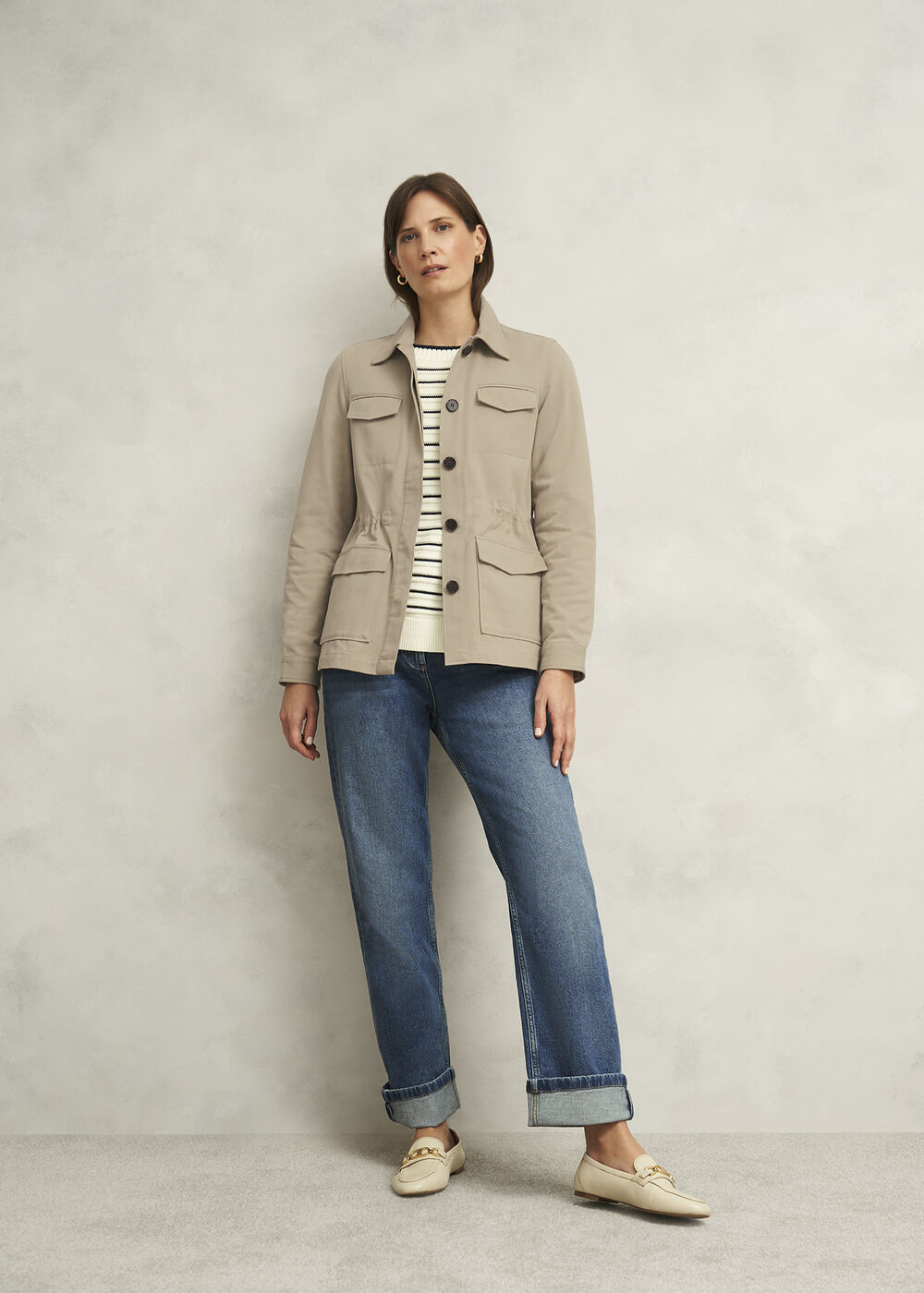 Mandy Jacket, Soft Grey, hi-res