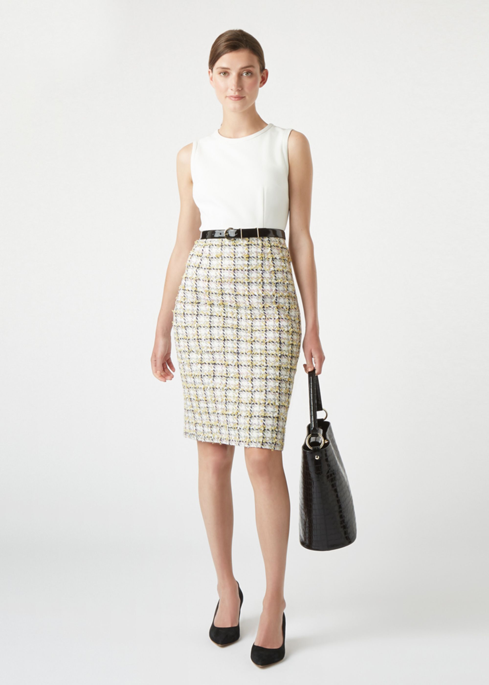 hobbs tweed dress