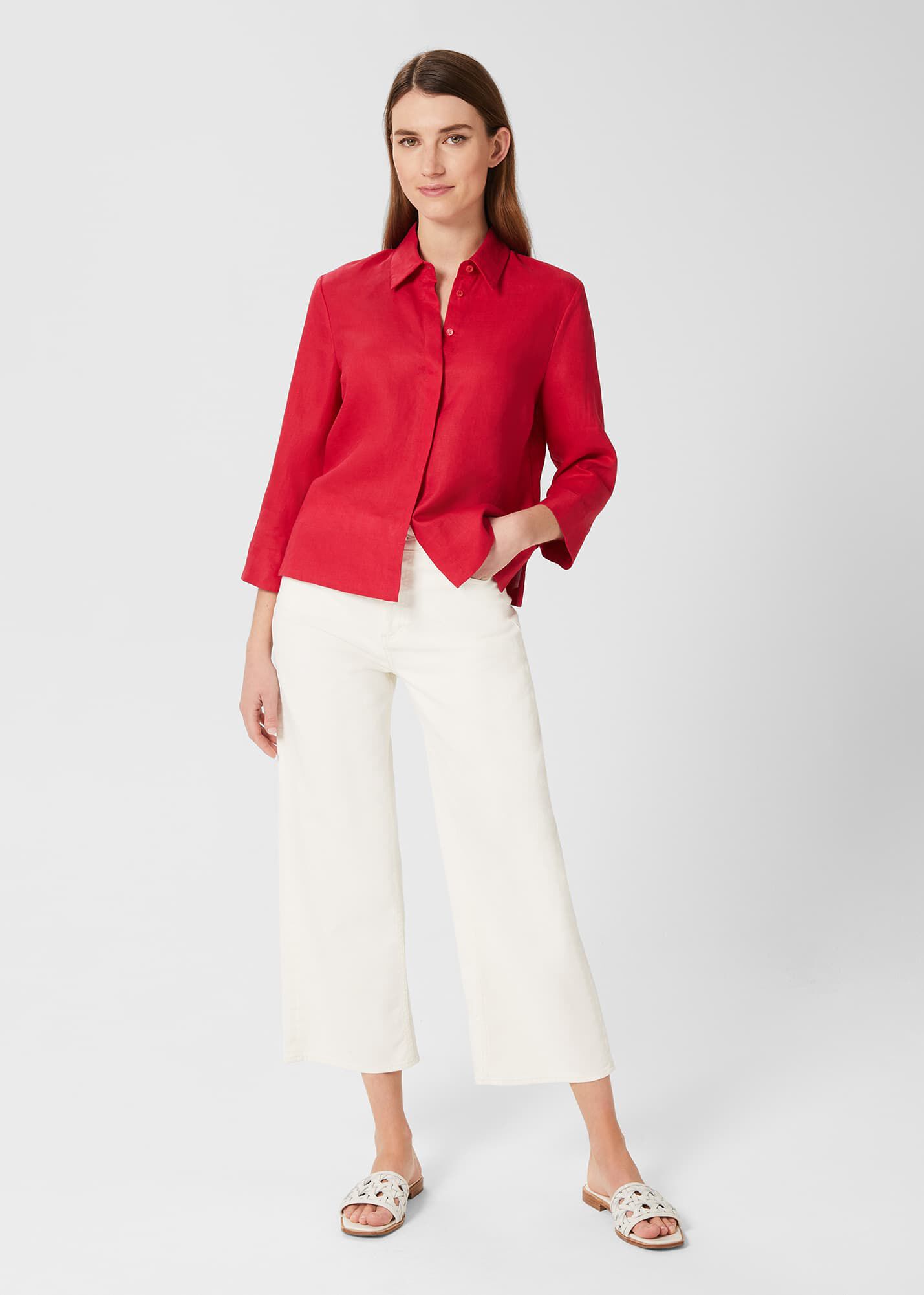 Nita Boxy Linen Shirt | Hobbs