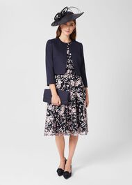 Petite Elize Jacket, Midnight Navy, hi-res