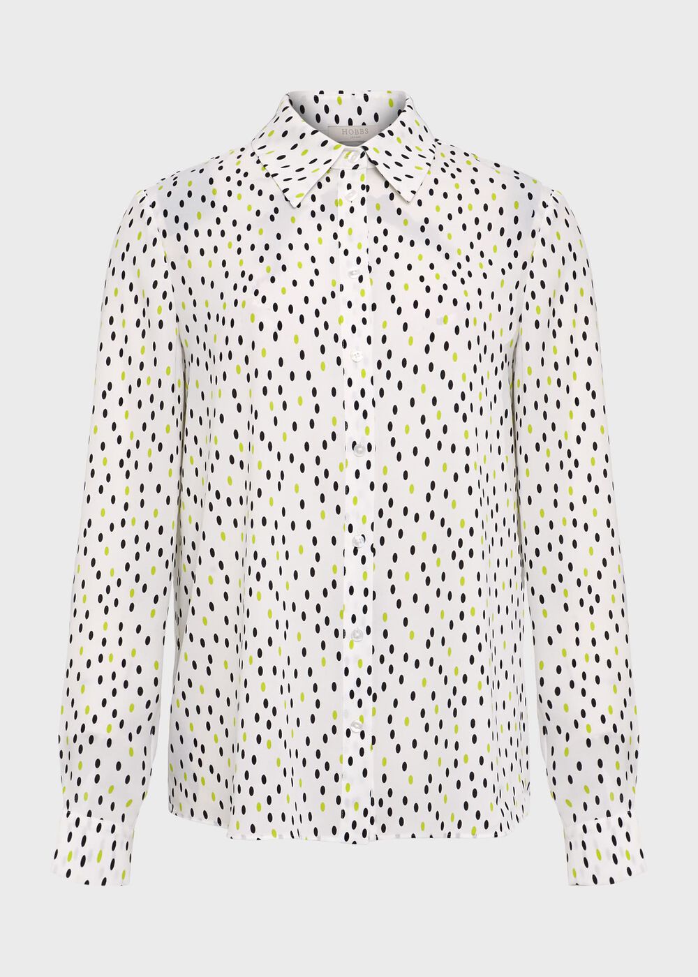 Brenna Shirt, Ivory Lime, hi-res