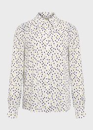 Brenna Shirt, Ivory Lime, hi-res