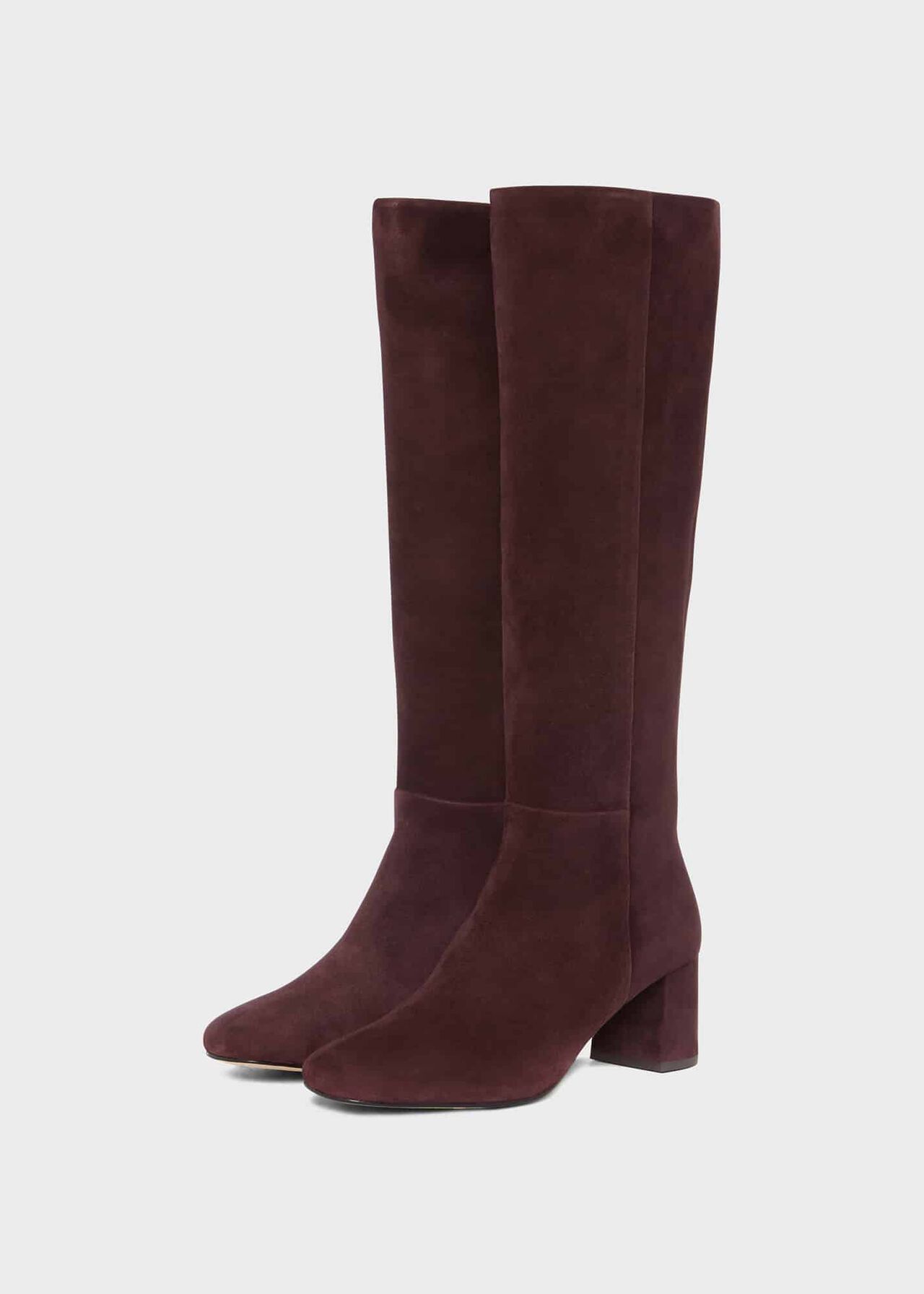 Imogen Long Boot, Aubergine, hi-res