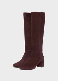 Imogen Long Boot, Aubergine, hi-res