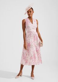 Lily Slingback, Dusky Pink, hi-res
