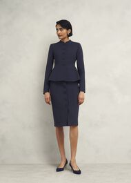 Berkeley Jacket With Wool, Navy, hi-res