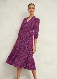Freda Dress, Navy Multi, hi-res