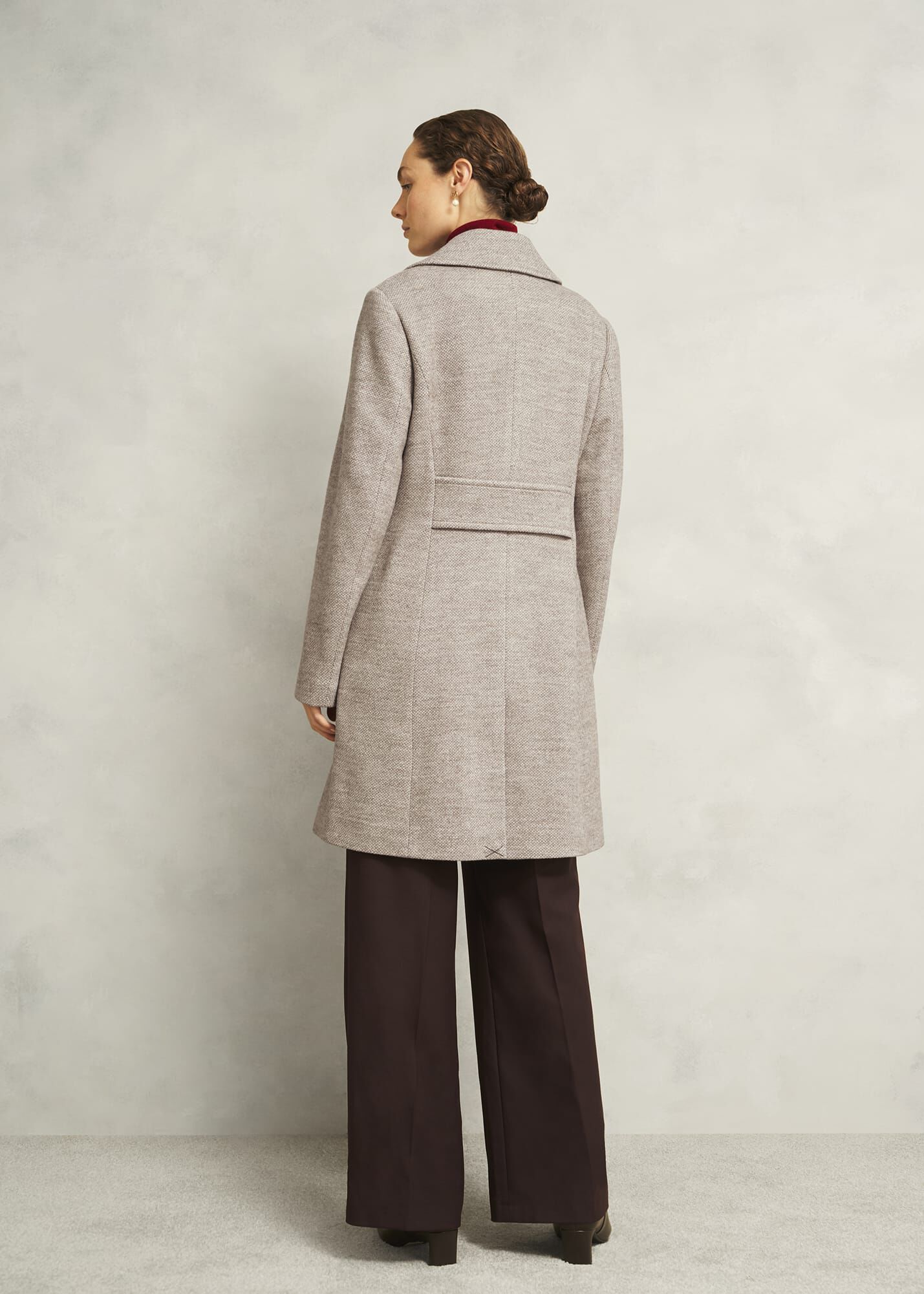 Janetta Wool Blend Coat | Hobbs US |