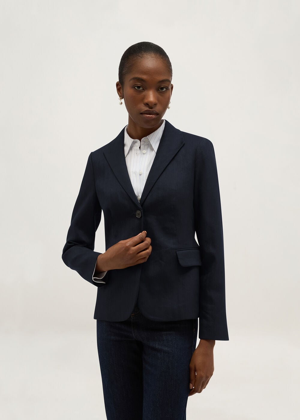 Analise Linen Blend Jacket