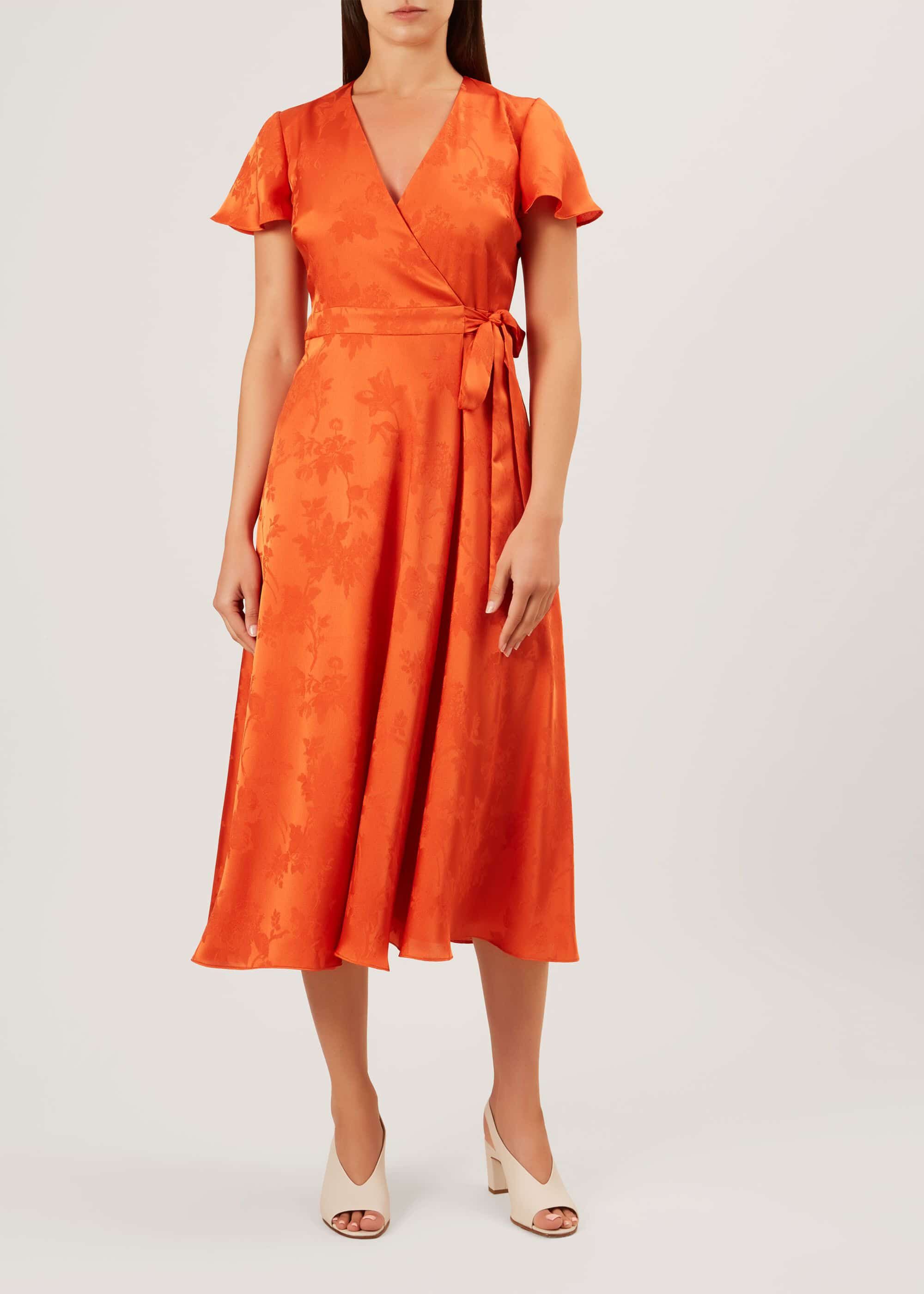 Hobbs orange dress Clearance