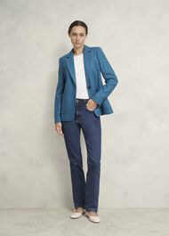 Lilla Wool Jacket, Blue, hi-res