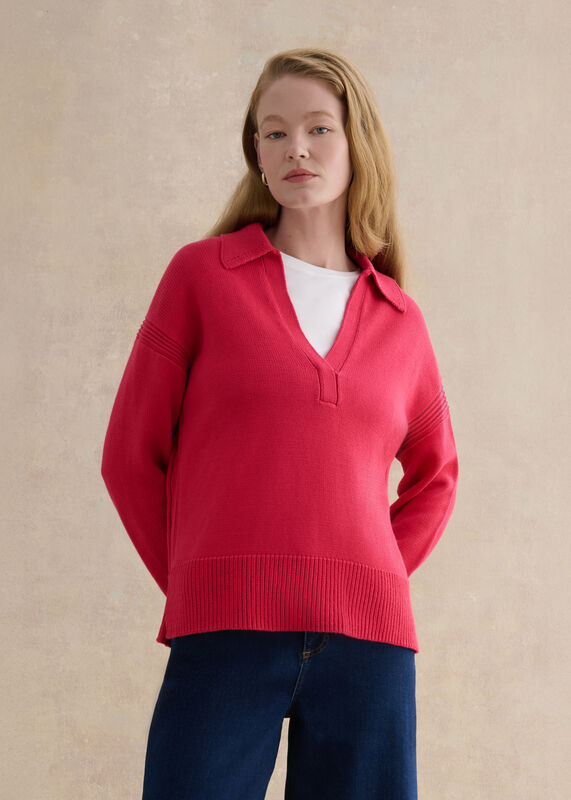 Jamie Polo Cotton Jumper