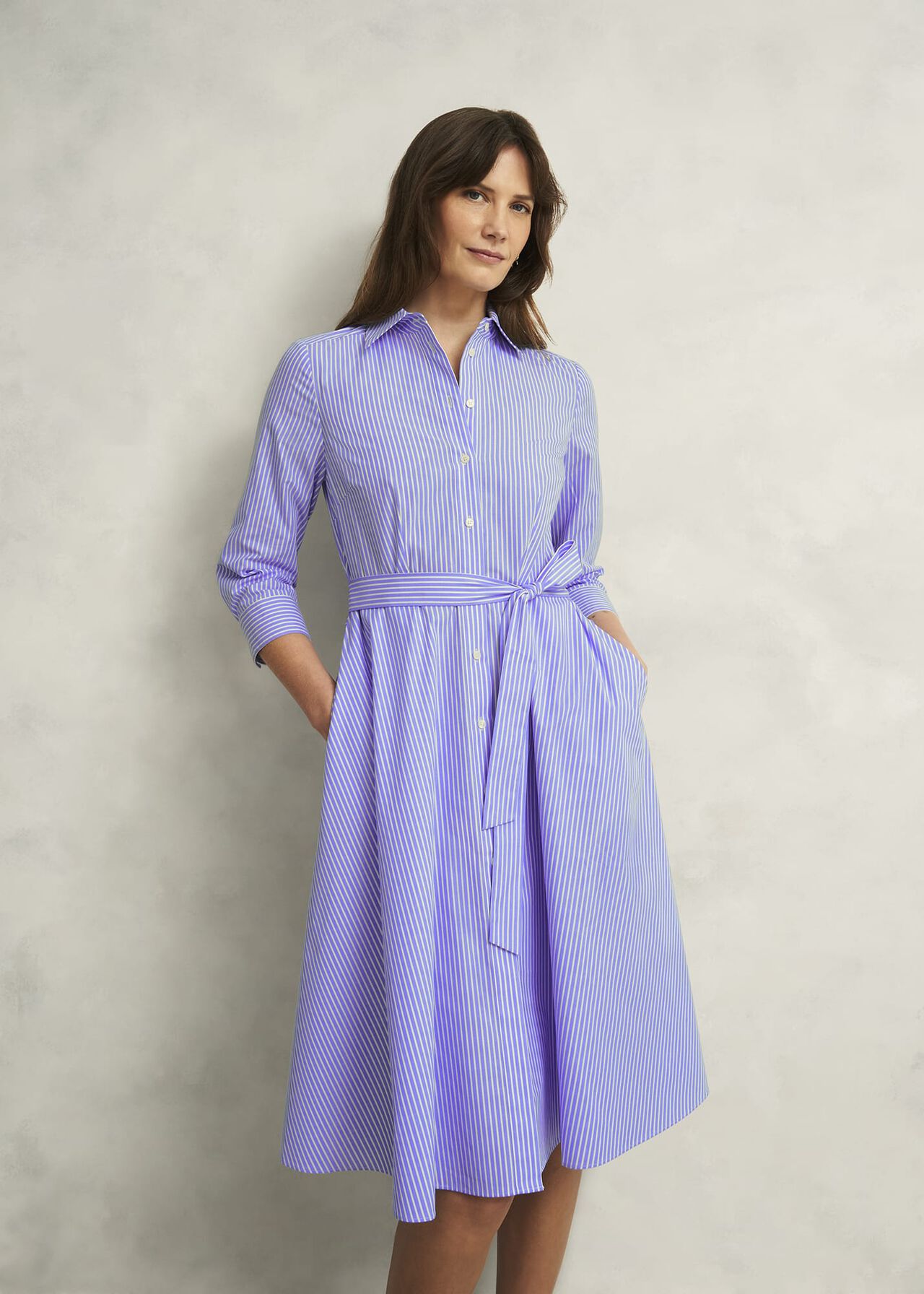 Harlow Dress, Blue Ivory, hi-res