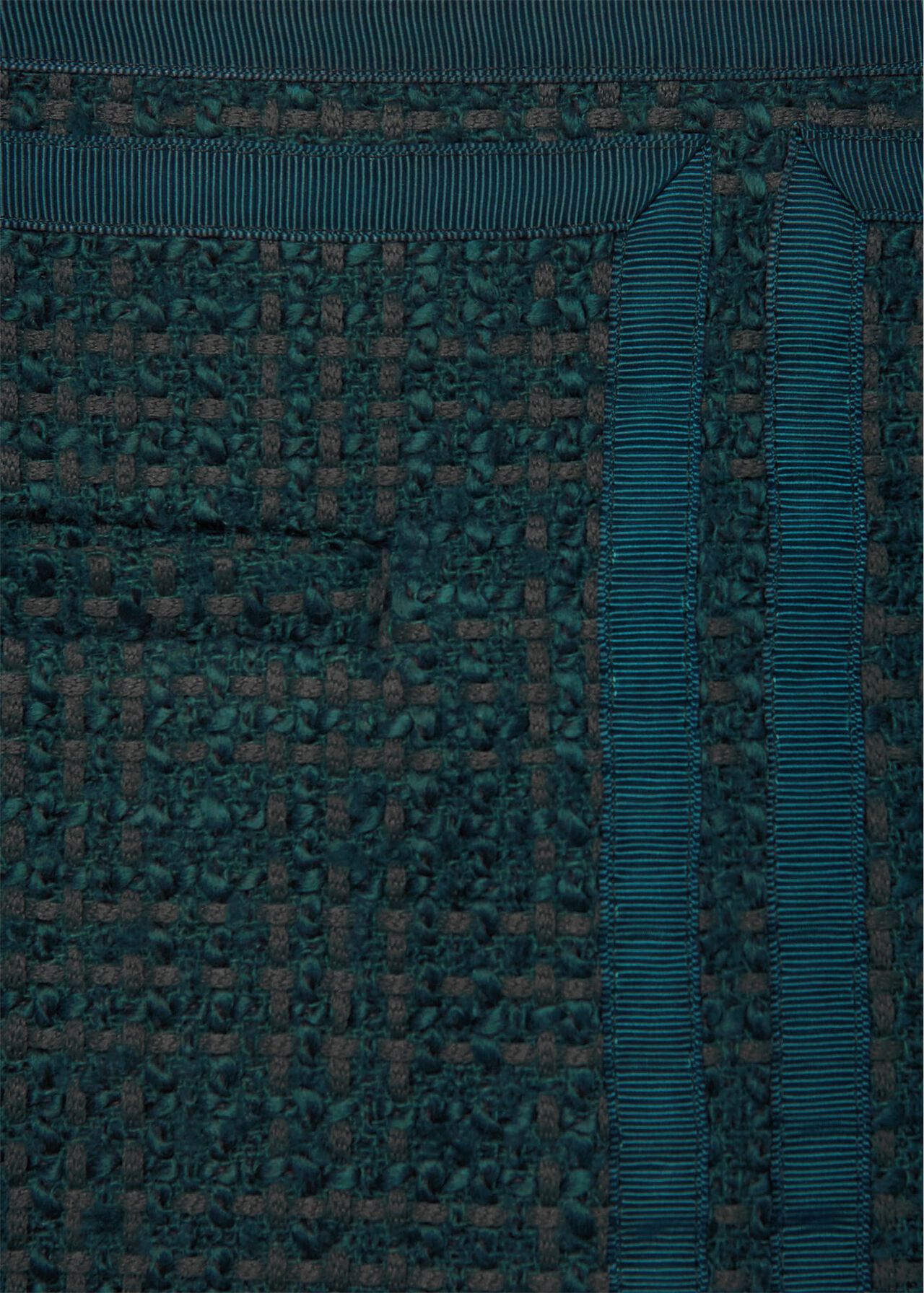 Estella Tweed Skirt, Deep Pine Green, hi-res