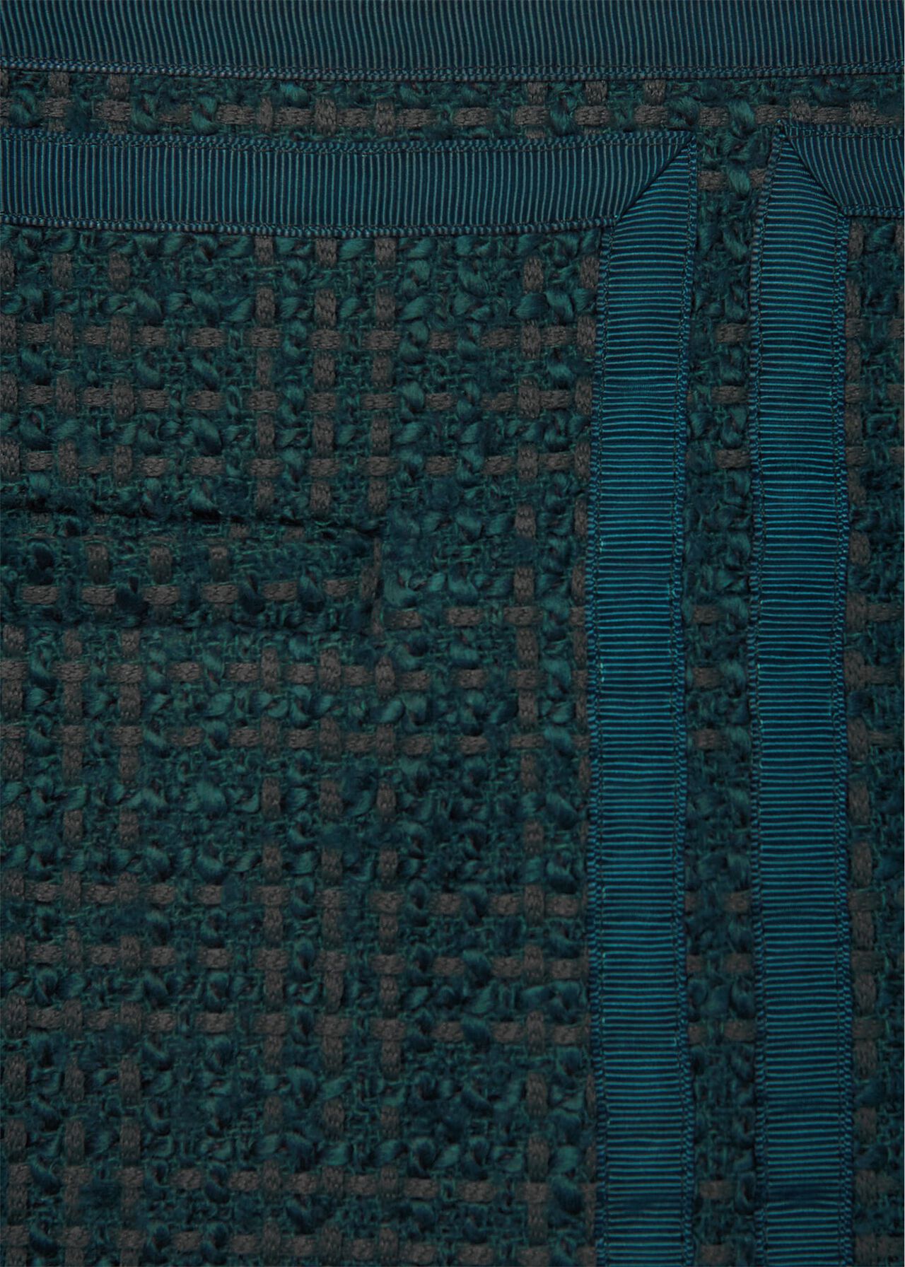 Estella Tweed Skirt, Deep Pine Green, hi-res