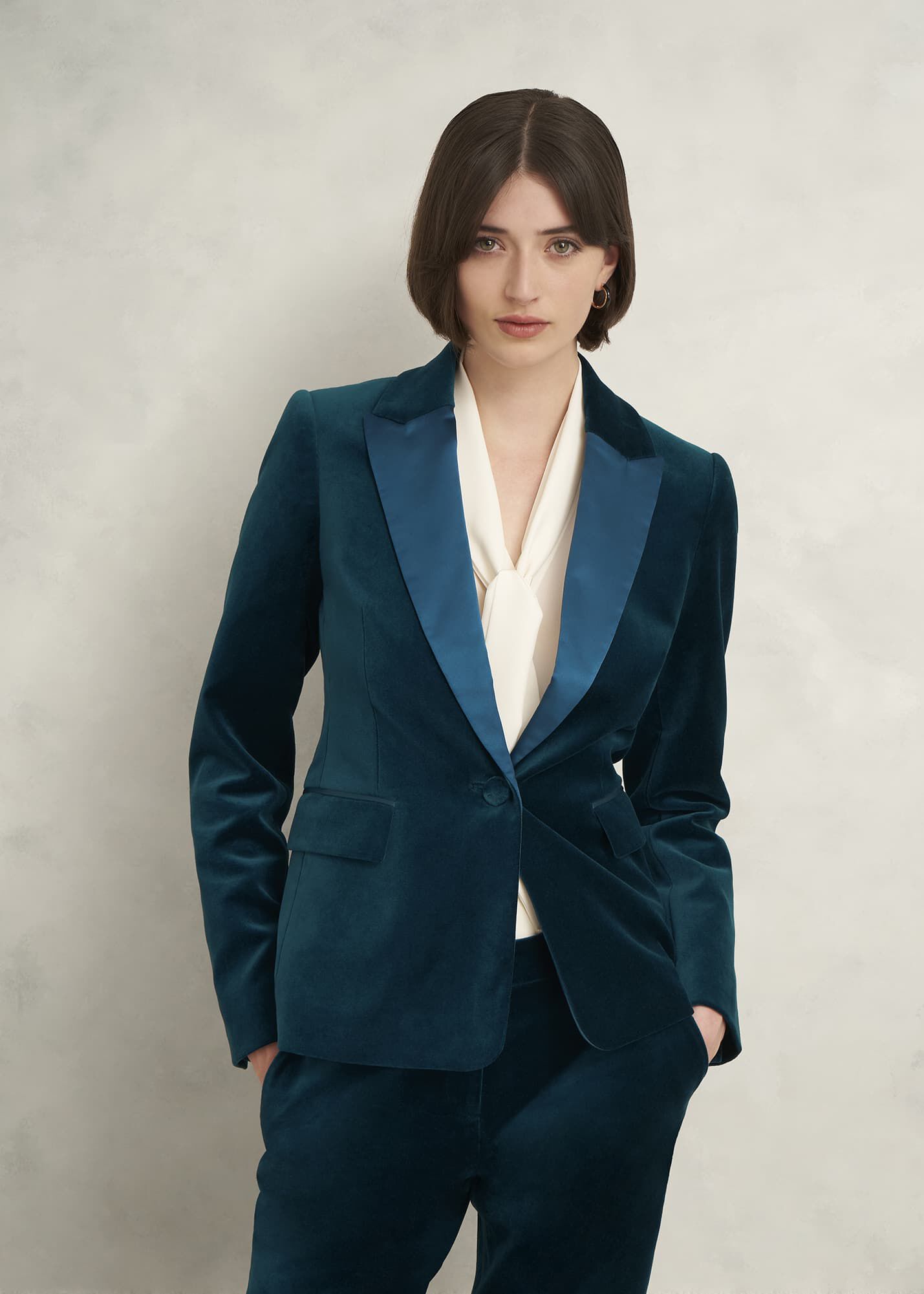 Hobbs velvet jacket deals