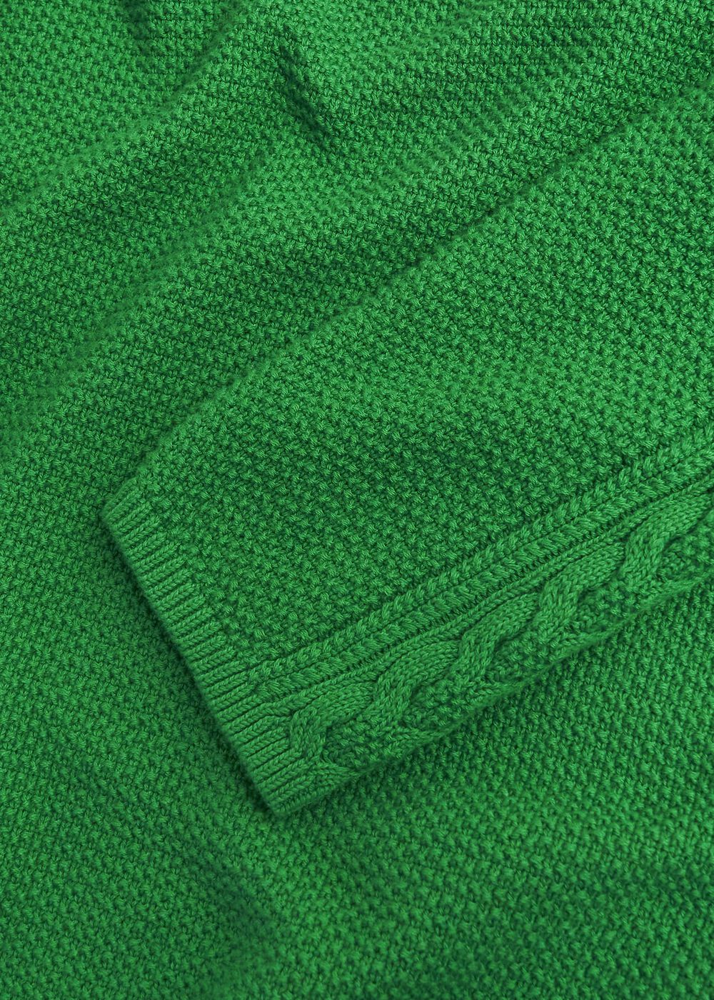 Camilla Cotton Jumper, Lush Green, hi-res