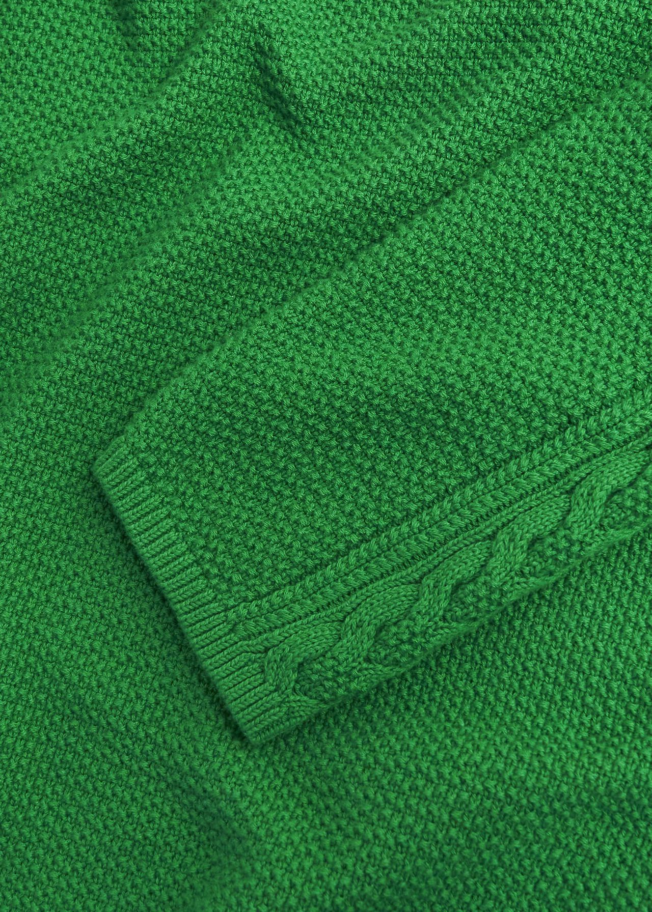 Camilla Cotton Jumper, Lush Green, hi-res