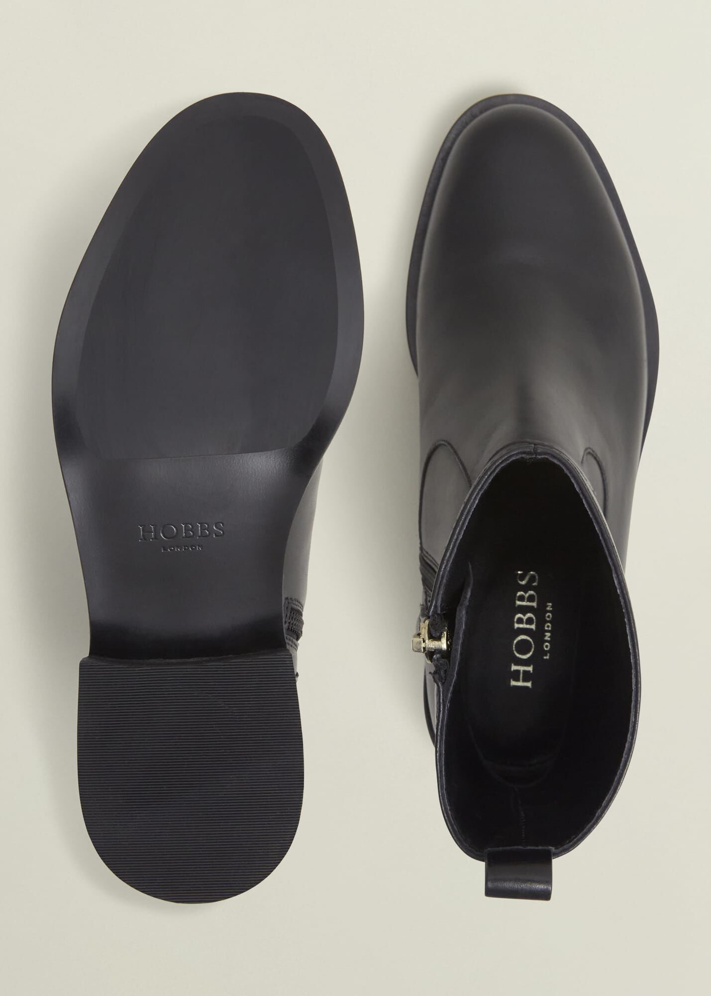 Georgie Leather Ankle Boots