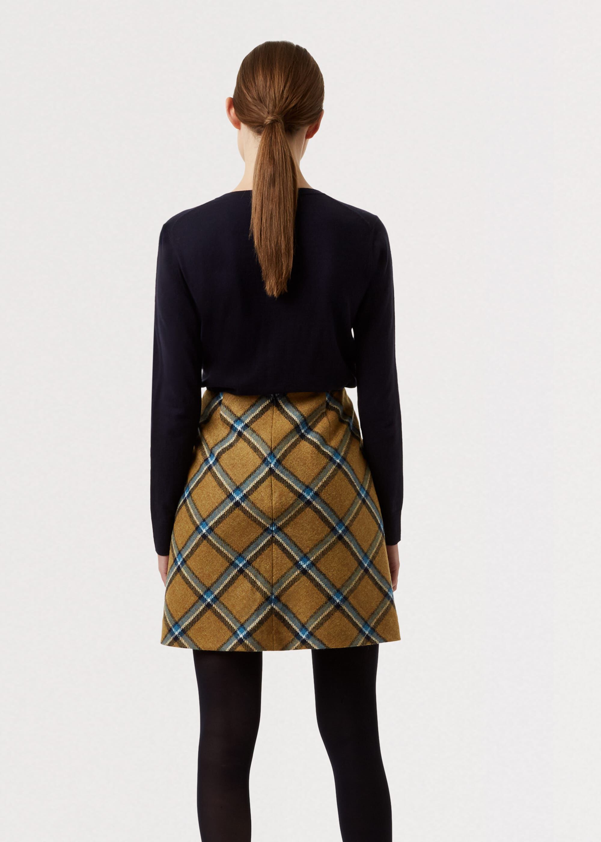 Hobbs mustard skirt clearance