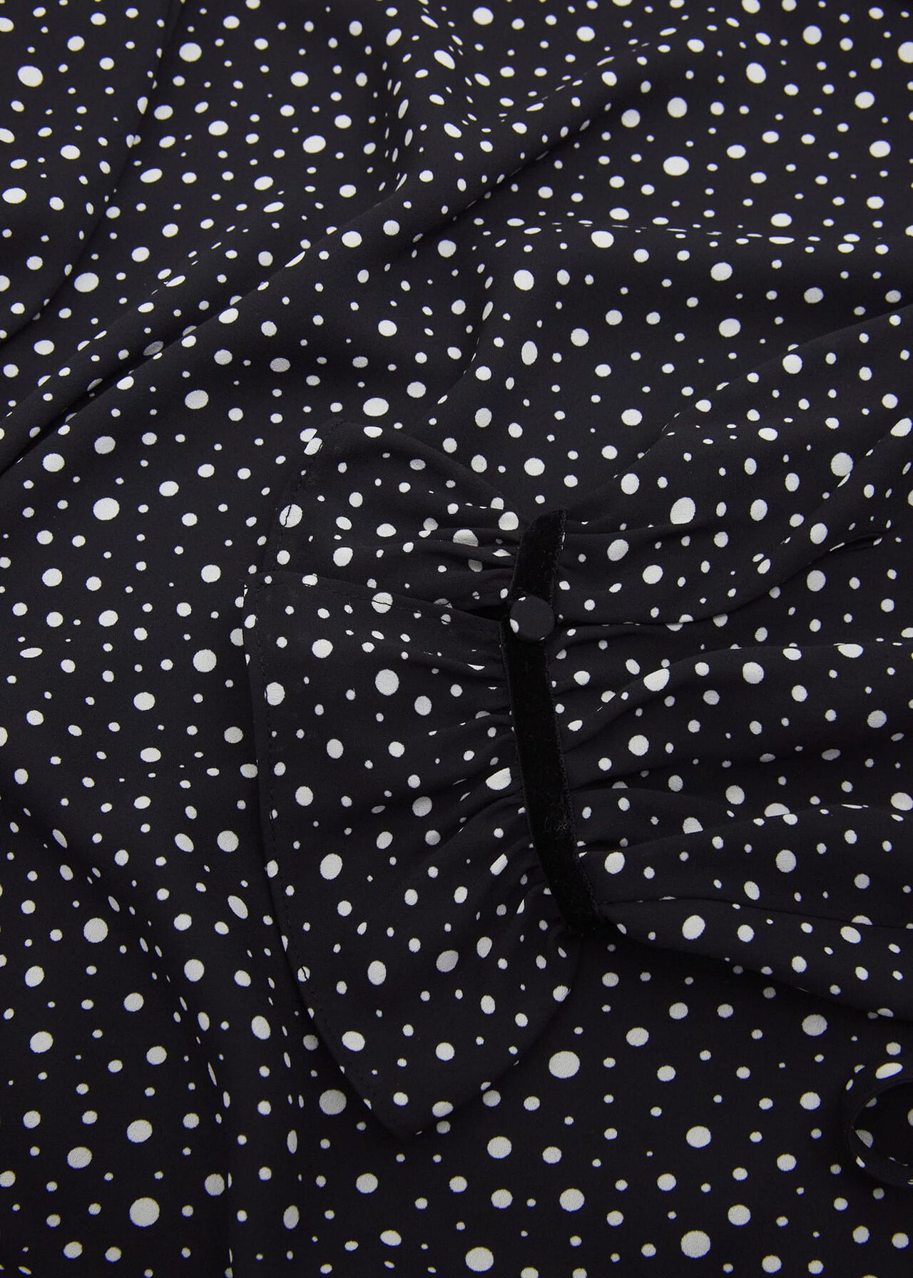 Otilla Dress, Black Ivory, hi-res