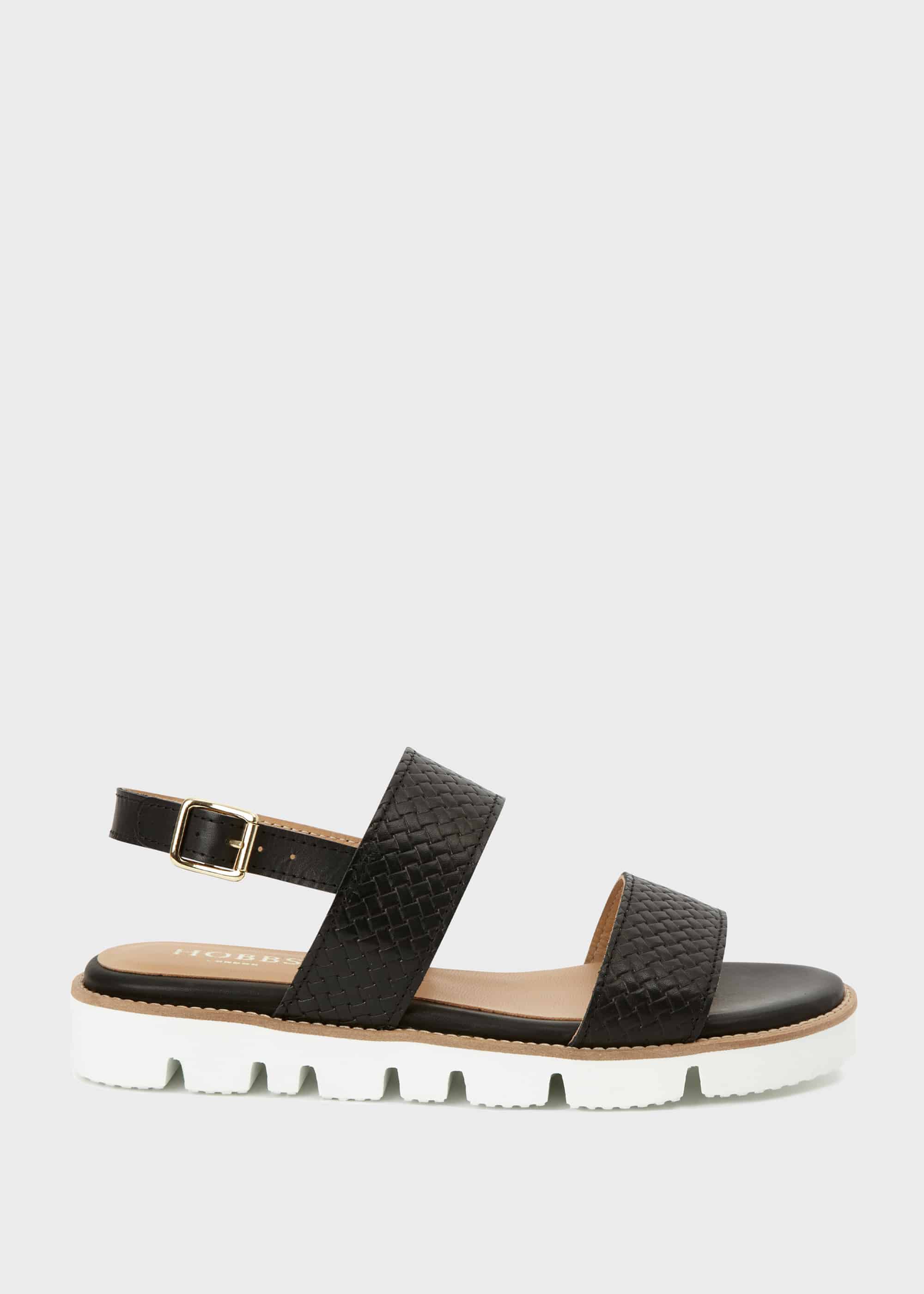 Hobbs black sandals hot sale