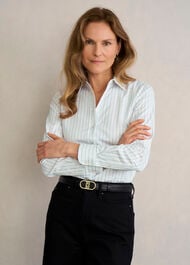 Kiera Padded Belt, Black, hi-res